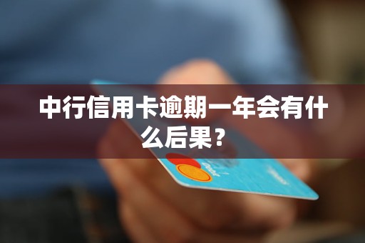 中行信用卡逾期一年会有什么后果？