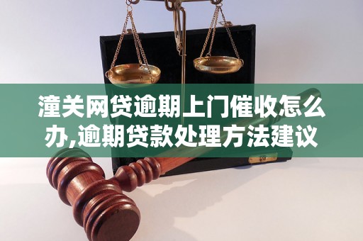 潼关网贷逾期上门催收怎么办,逾期贷款处理方法建议