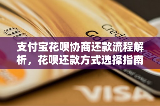 支付宝花呗协商还款流程解析，花呗还款方式选择指南