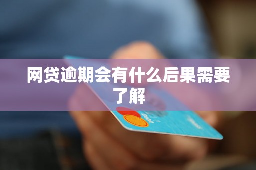 网贷逾期会有什么后果需要了解