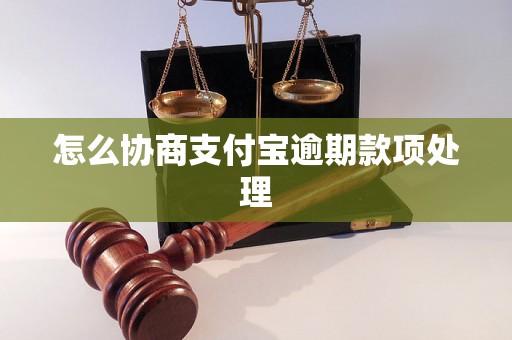 怎么协商支付宝逾期款项处理