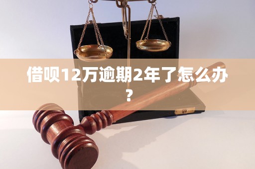 借呗12万逾期2年了怎么办？