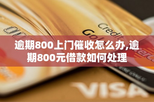 逾期800上门催收怎么办,逾期800元借款如何处理