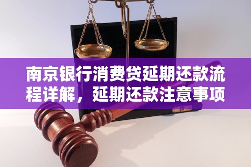 南京银行消费贷延期还款流程详解，延期还款注意事项