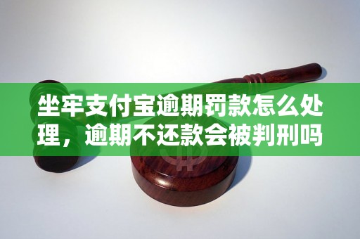 坐牢支付宝逾期罚款怎么处理，逾期不还款会被判刑吗