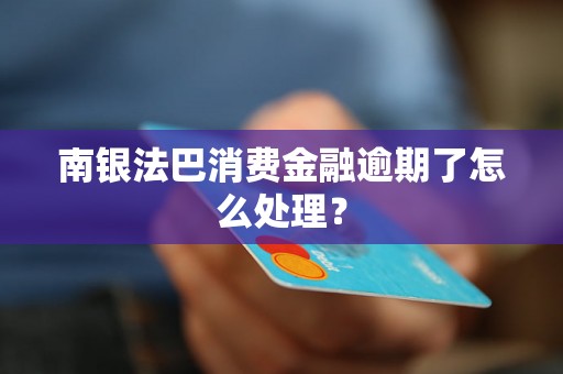 南银法巴消费金融逾期了怎么处理？