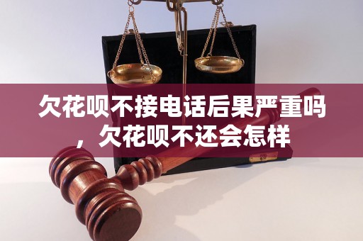 欠花呗不接电话后果严重吗，欠花呗不还会怎样