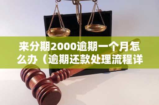 来分期2000逾期一个月怎么办（逾期还款处理流程详解）