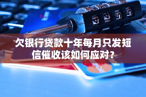 欠银行贷款十年每月只发短信催收该如何应对？