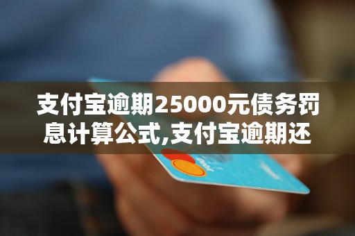 支付宝逾期25000元债务罚息计算公式,支付宝逾期还款利息怎么算