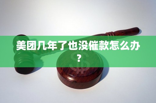 美团几年了也没催款怎么办？