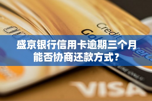 盛京银行信用卡逾期三个月能否协商还款方式？