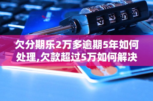 欠分期乐2万多逾期5年如何处理,欠款超过5万如何解决