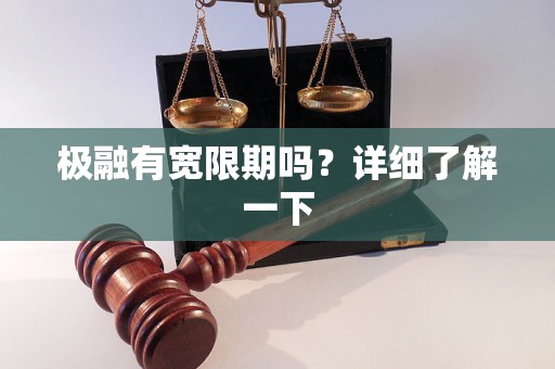 极融有宽限期吗？详细了解一下