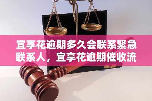 宜享花逾期多久会联系紧急联系人，宜享花逾期催收流程解析