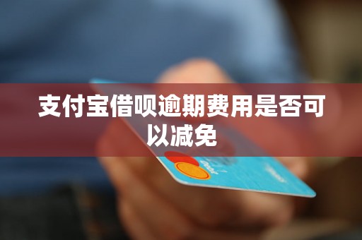 支付宝借呗逾期费用是否可以减免