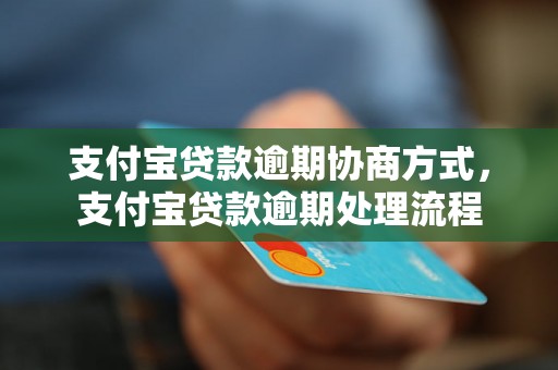 支付宝贷款逾期协商方式，支付宝贷款逾期处理流程