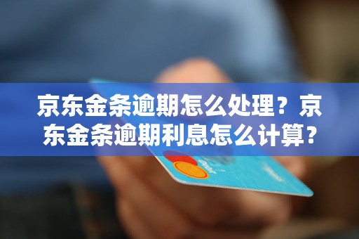 京东金条逾期怎么处理？京东金条逾期利息怎么计算？