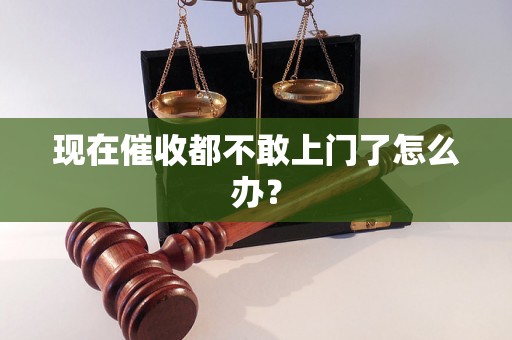 现在催收都不敢上门了怎么办？