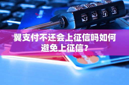 翼支付不还会上征信吗如何避免上征信？