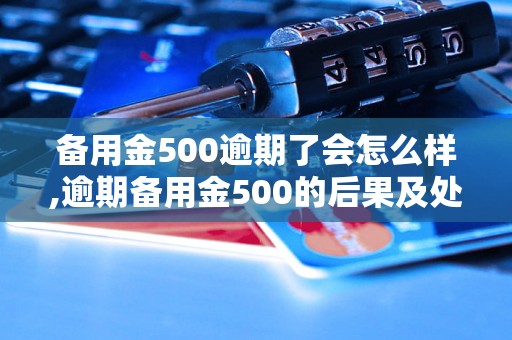 备用金500逾期了会怎么样,逾期备用金500的后果及处理方式