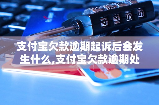 支付宝欠款逾期起诉后会发生什么,支付宝欠款逾期处理流程解析