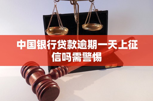 中国银行贷款逾期一天上征信吗需警惕
