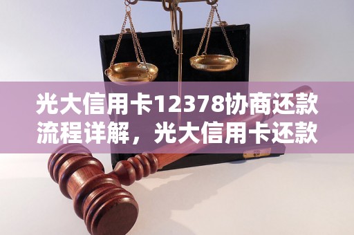 光大信用卡12378协商还款流程详解，光大信用卡还款方式选择