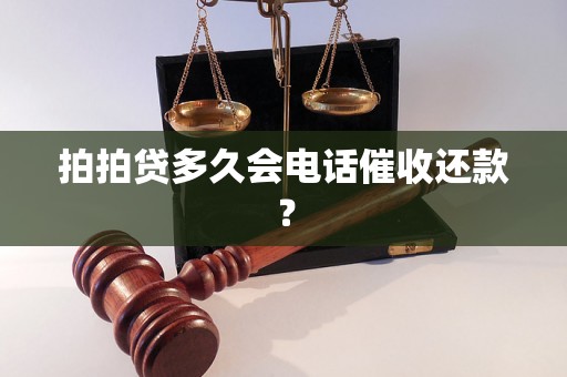 拍拍贷多久会电话催收还款？