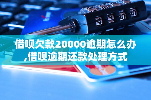 借呗欠款20000逾期怎么办,借呗逾期还款处理方式