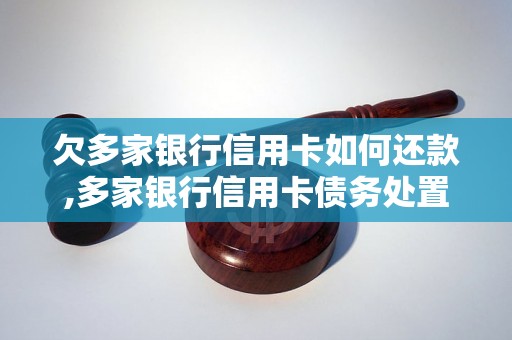 欠多家银行信用卡如何还款,多家银行信用卡债务处置方法