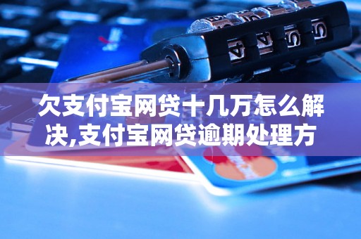 欠支付宝网贷十几万怎么解决,支付宝网贷逾期处理方法