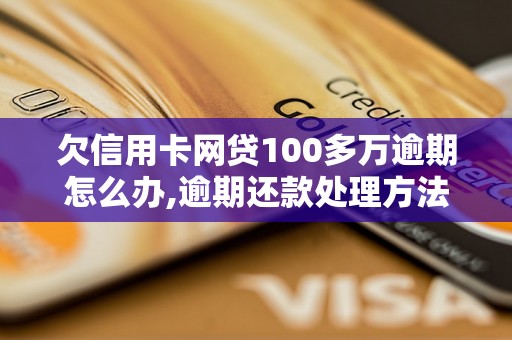 欠信用卡网贷100多万逾期怎么办,逾期还款处理方法解析