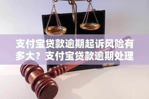 支付宝贷款逾期起诉风险有多大？支付宝贷款逾期处理方法指南