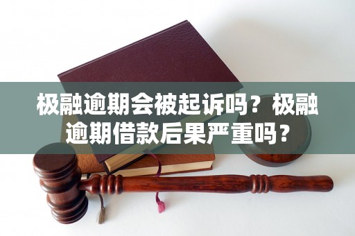 极融逾期会被起诉吗？极融逾期借款后果严重吗？