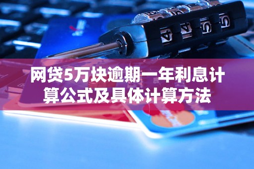 网贷5万块逾期一年利息计算公式及具体计算方法