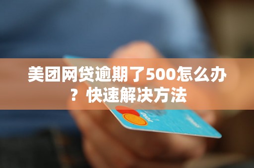 美团网贷逾期了500怎么办？快速解决方法