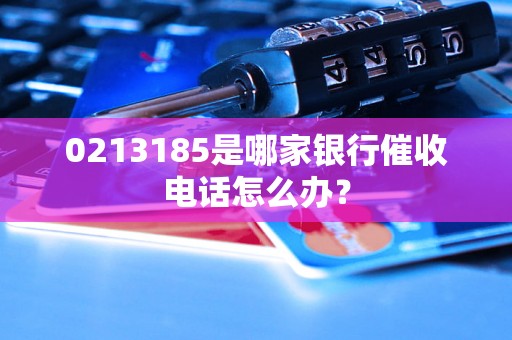 0213185是哪家银行催收电话怎么办？