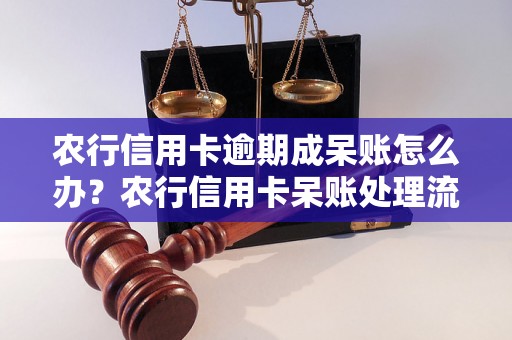 农行信用卡逾期成呆账怎么办？农行信用卡呆账处理流程详解