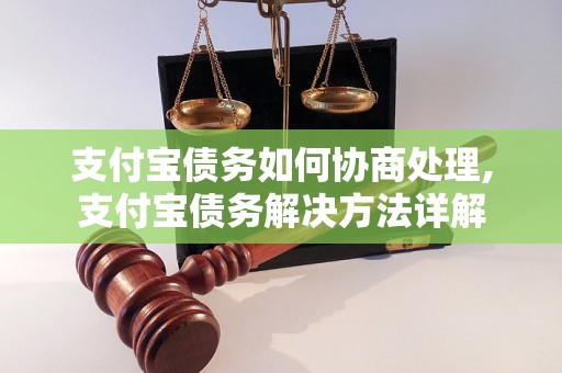 支付宝债务如何协商处理,支付宝债务解决方法详解