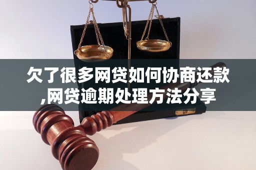 欠了很多网贷如何协商还款,网贷逾期处理方法分享