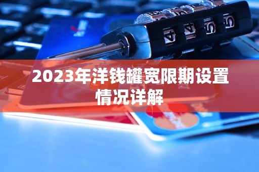 2023年洋钱罐宽限期设置情况详解