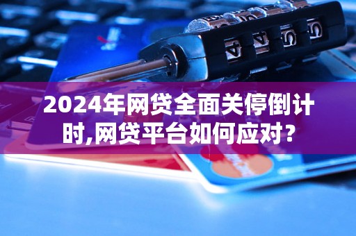 2024年网贷全面关停倒计时,网贷平台如何应对？