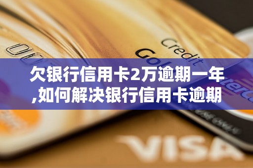 欠银行信用卡2万逾期一年,如何解决银行信用卡逾期还款问题