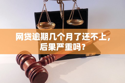 网贷逾期几个月了还不上，后果严重吗？