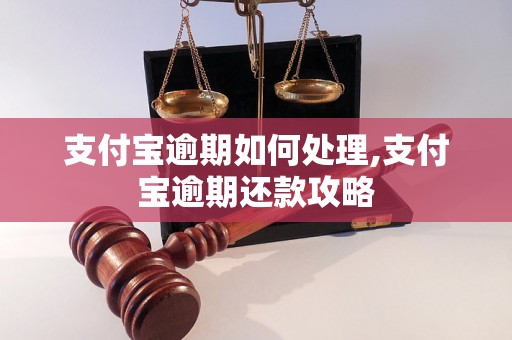 支付宝逾期如何处理,支付宝逾期还款攻略