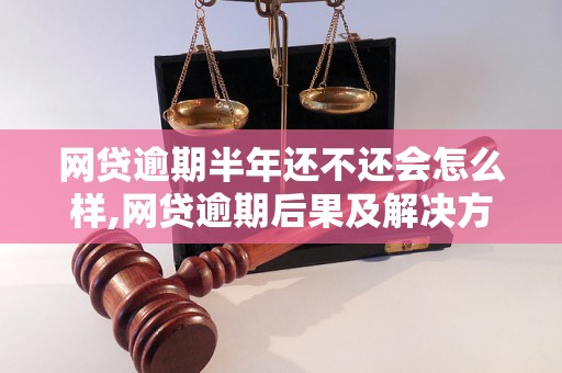 网贷逾期半年还不还会怎么样,网贷逾期后果及解决方案