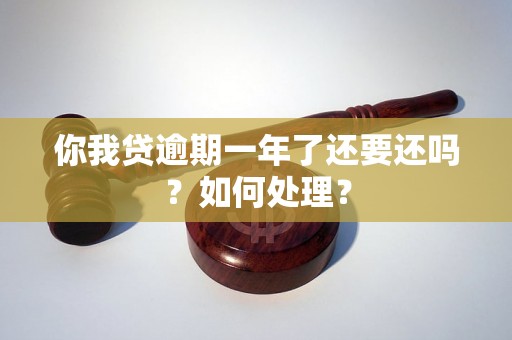 你我贷逾期一年了还要还吗？如何处理？