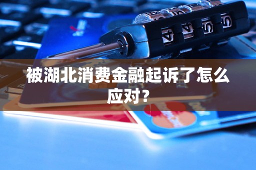 被湖北消费金融起诉了怎么应对？