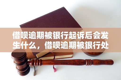 借呗逾期被银行起诉后会发生什么，借呗逾期被银行处理流程详解